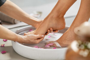 pedicure & manicure